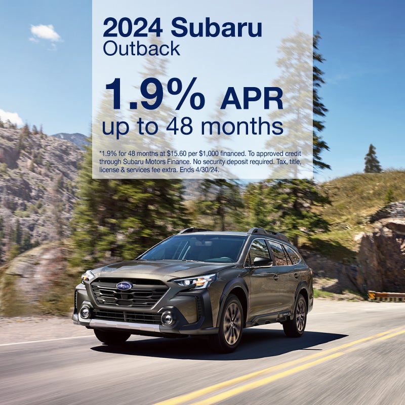 2024 Subaru Outback Lease Offer