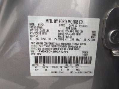 2024 Ford Explorer XLT