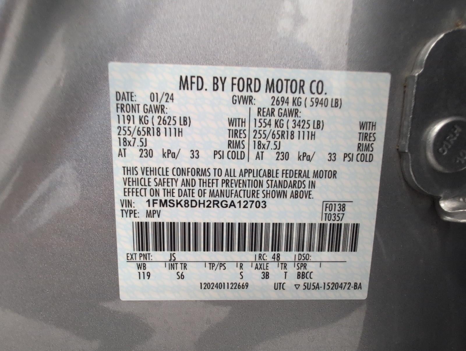 2024 Ford Explorer XLT