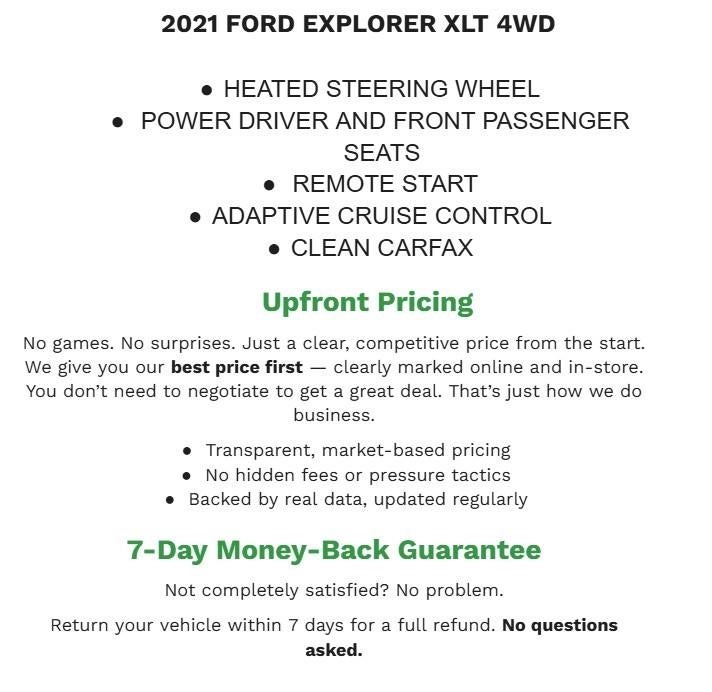 2021 Ford Explorer XLT
