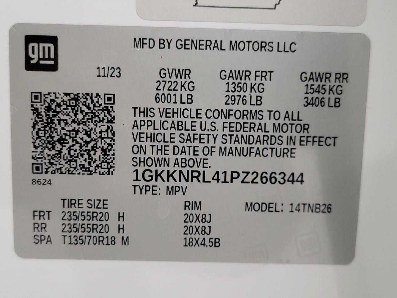 2023 GMC Acadia SLE