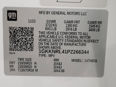 2023 GMC Acadia SLE