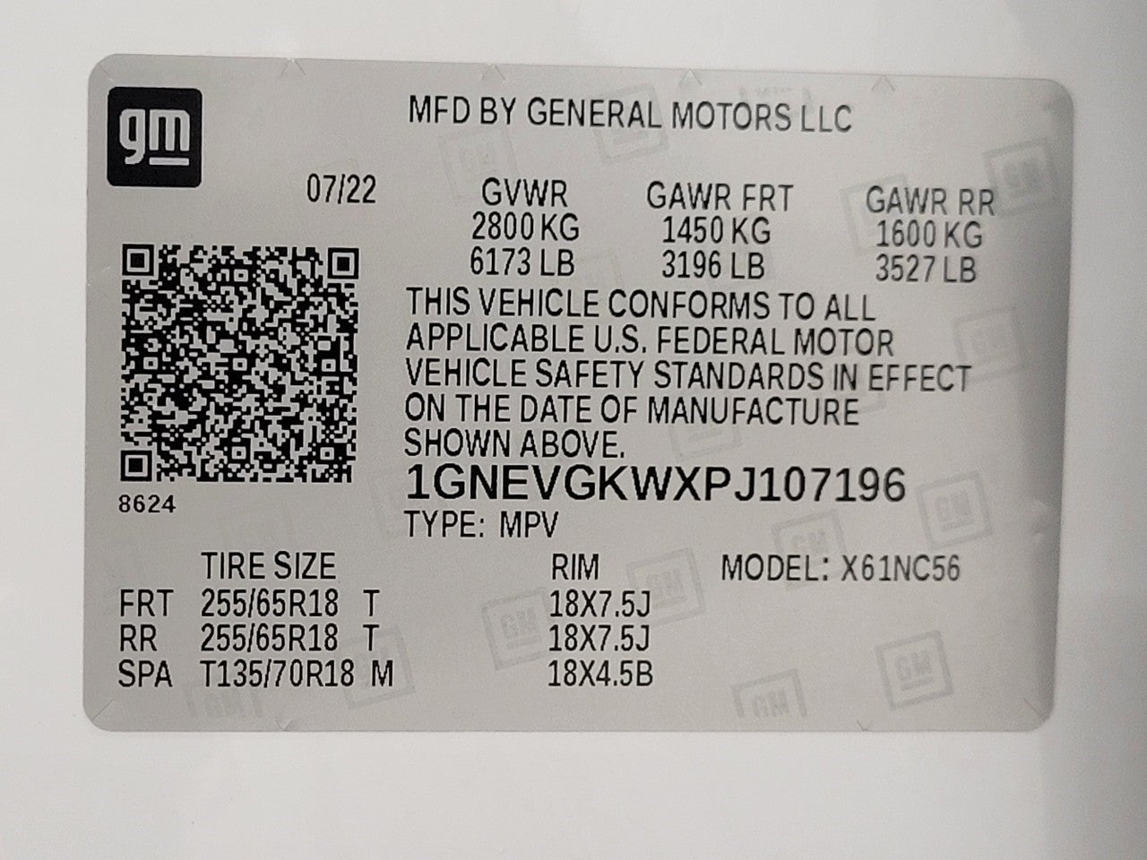 2023 Chevrolet Traverse LT Cloth