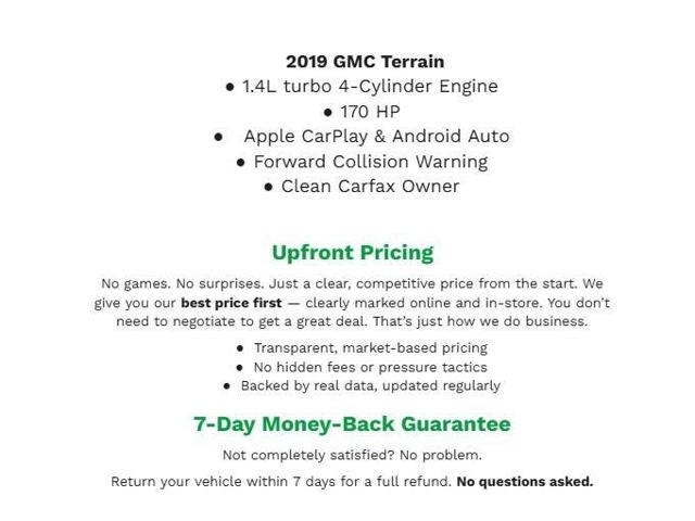 2019 GMC Terrain Denali
