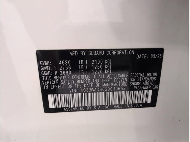 2025 Subaru Legacy Premium