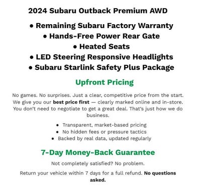 2024 Subaru Outback Premium