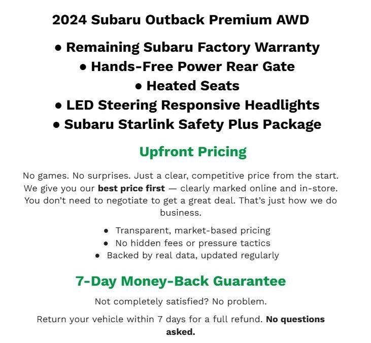 2024 Subaru Outback Premium