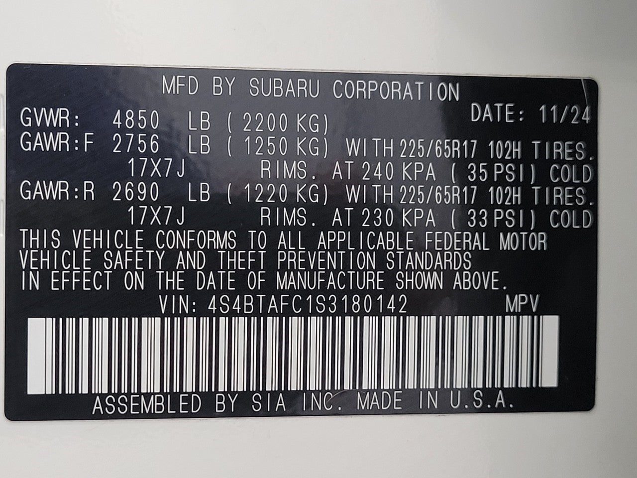 2025 Subaru Outback Premium
