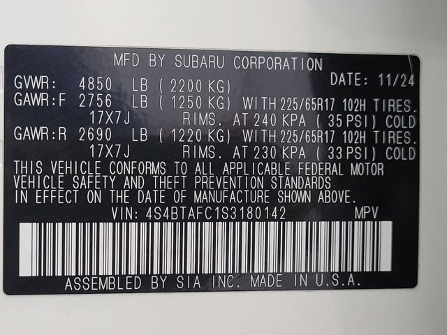 2025 Subaru Outback Premium