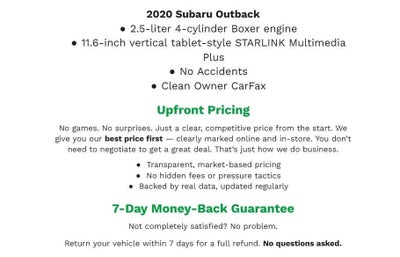 2020 Subaru Outback Limited