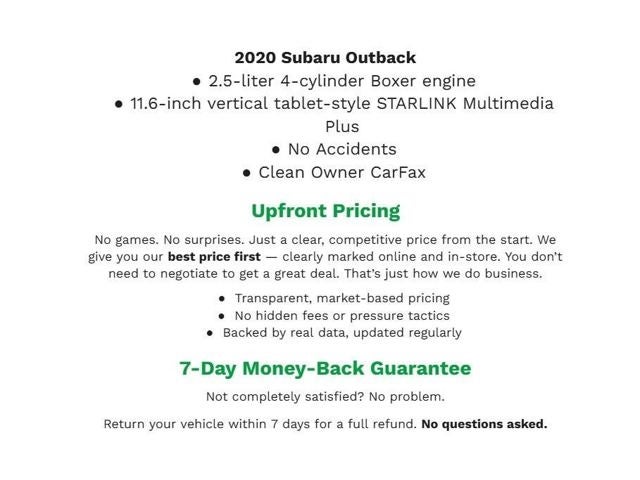 2020 Subaru Outback Limited