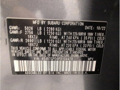 2023 Subaru Outback Touring XT