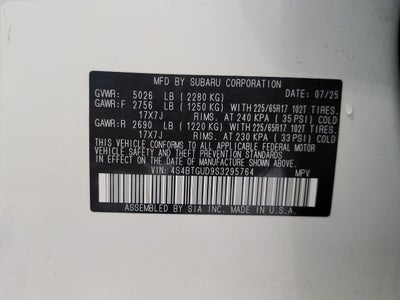 2025 Subaru Outback Wilderness