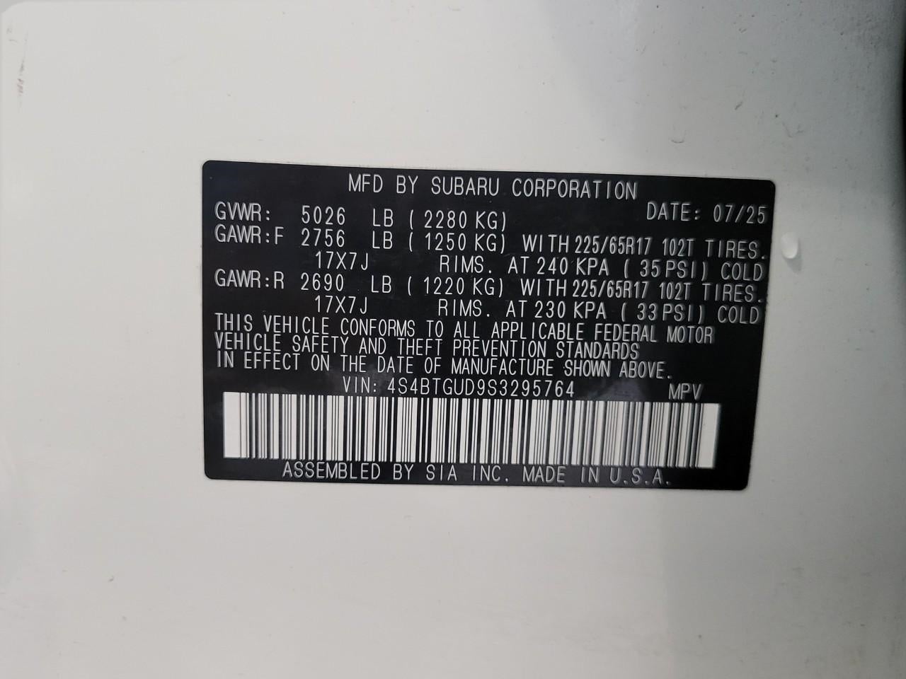 2025 Subaru Outback Wilderness
