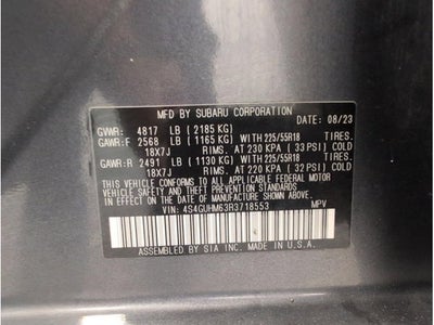 2024 Subaru Crosstrek Limited