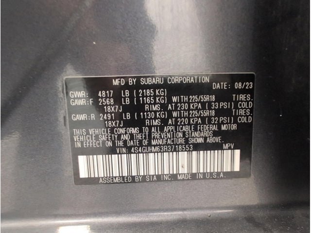 2024 Subaru Crosstrek Limited