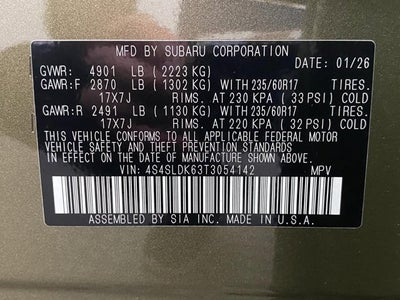 2026 Subaru Forester Wilderness