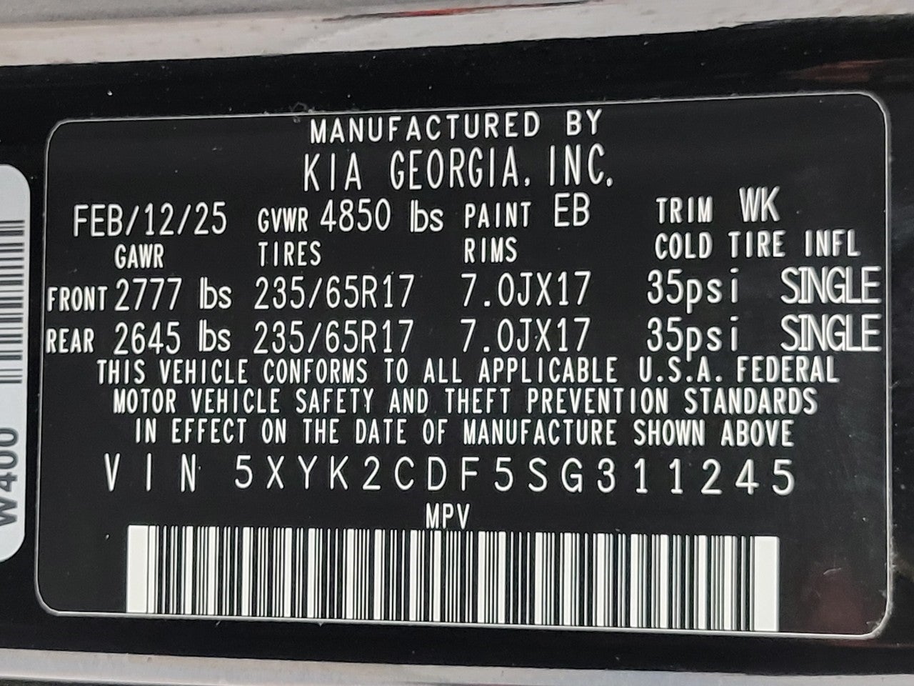 2025 Kia Sportage LX