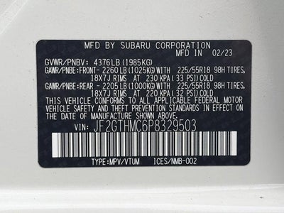 2023 Subaru Crosstrek Limited