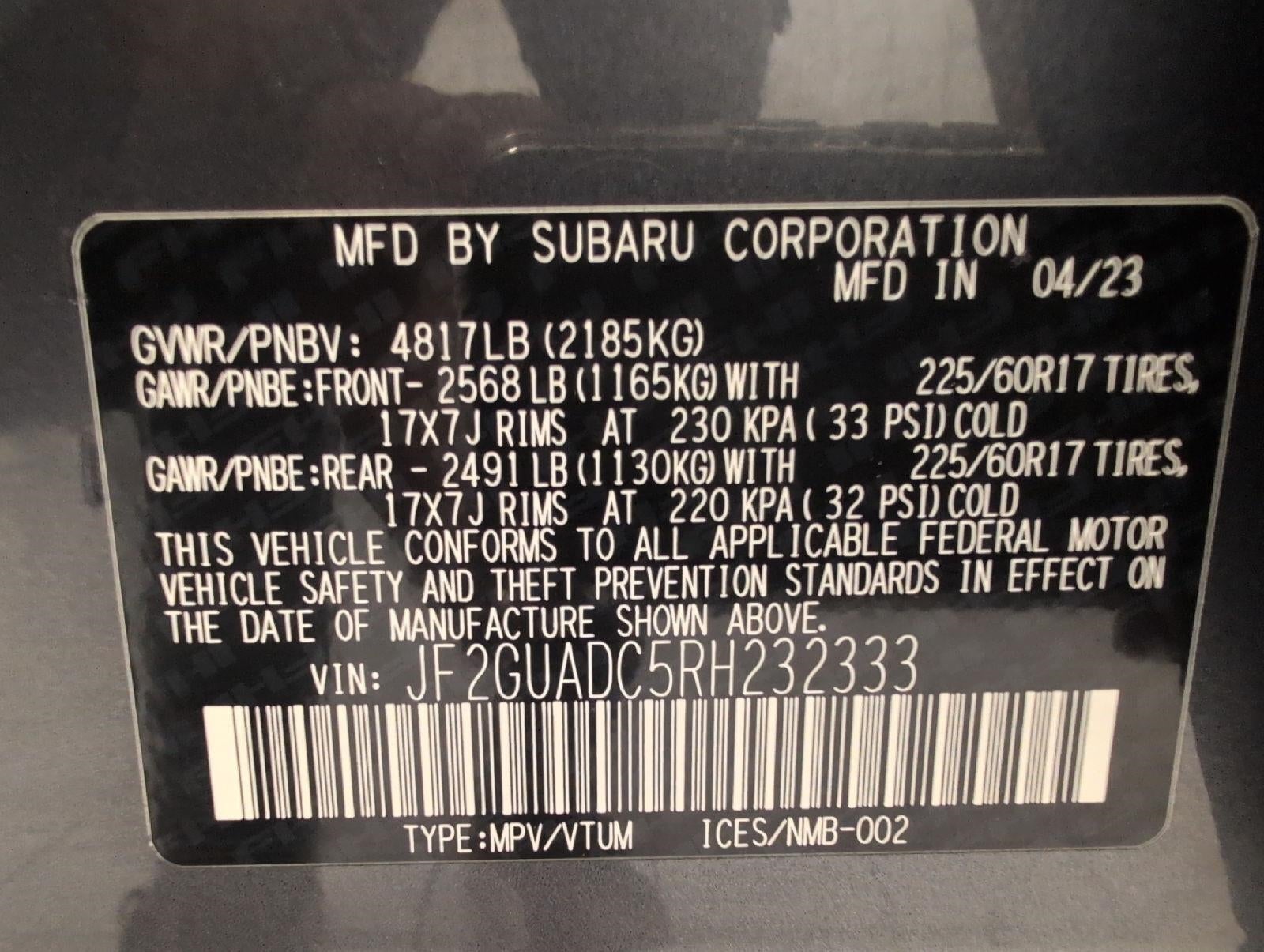 2024 Subaru Crosstrek Premium
