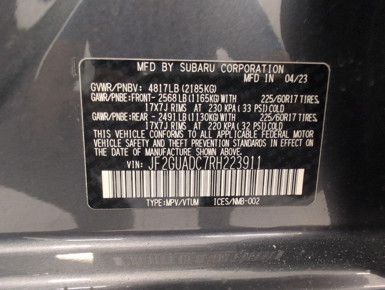 2024 Subaru Crosstrek Premium