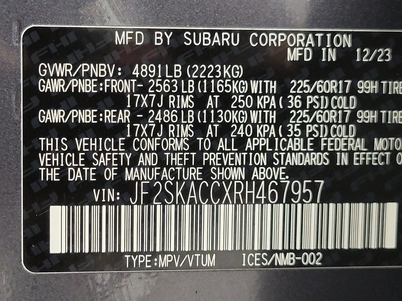 2024 Subaru Forester Premium