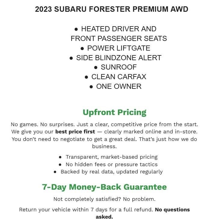 2023 Subaru Forester Premium