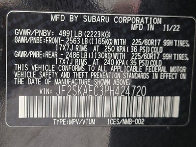 2023 Subaru Forester Premium