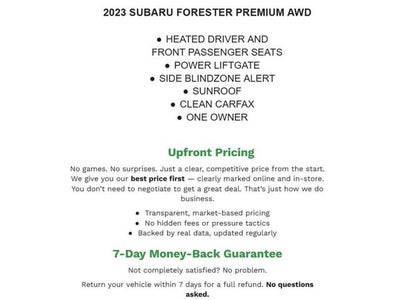 2023 Subaru Forester Premium