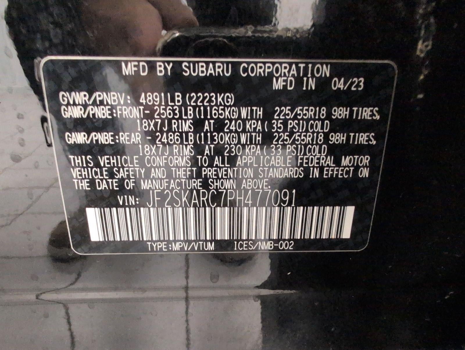 2023 Subaru Forester Touring