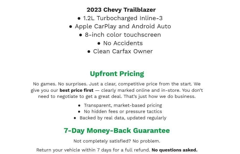 2023 Chevrolet Trailblazer LT