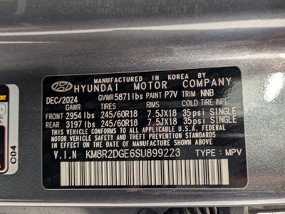 2025 Hyundai Palisade SEL