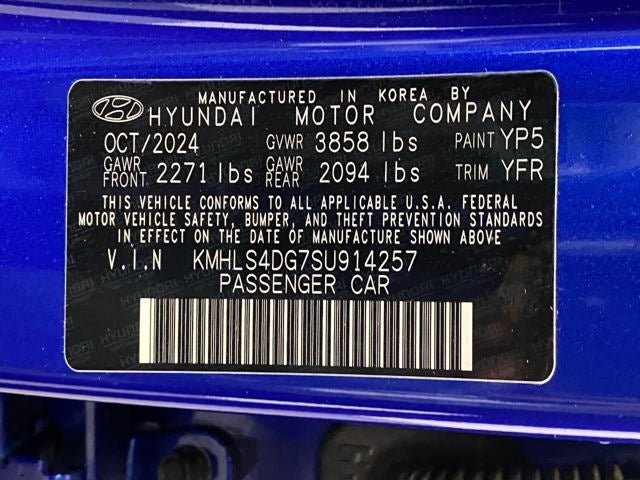 2025 Hyundai Elantra SEL Convenience
