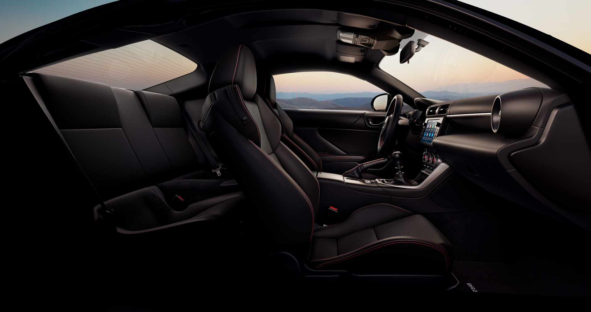 2025 Subaru BRZ Premium Shown in Black Cloth