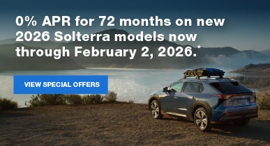Solterra | Bergstrom Subaru Green Bay in Green Bay WI