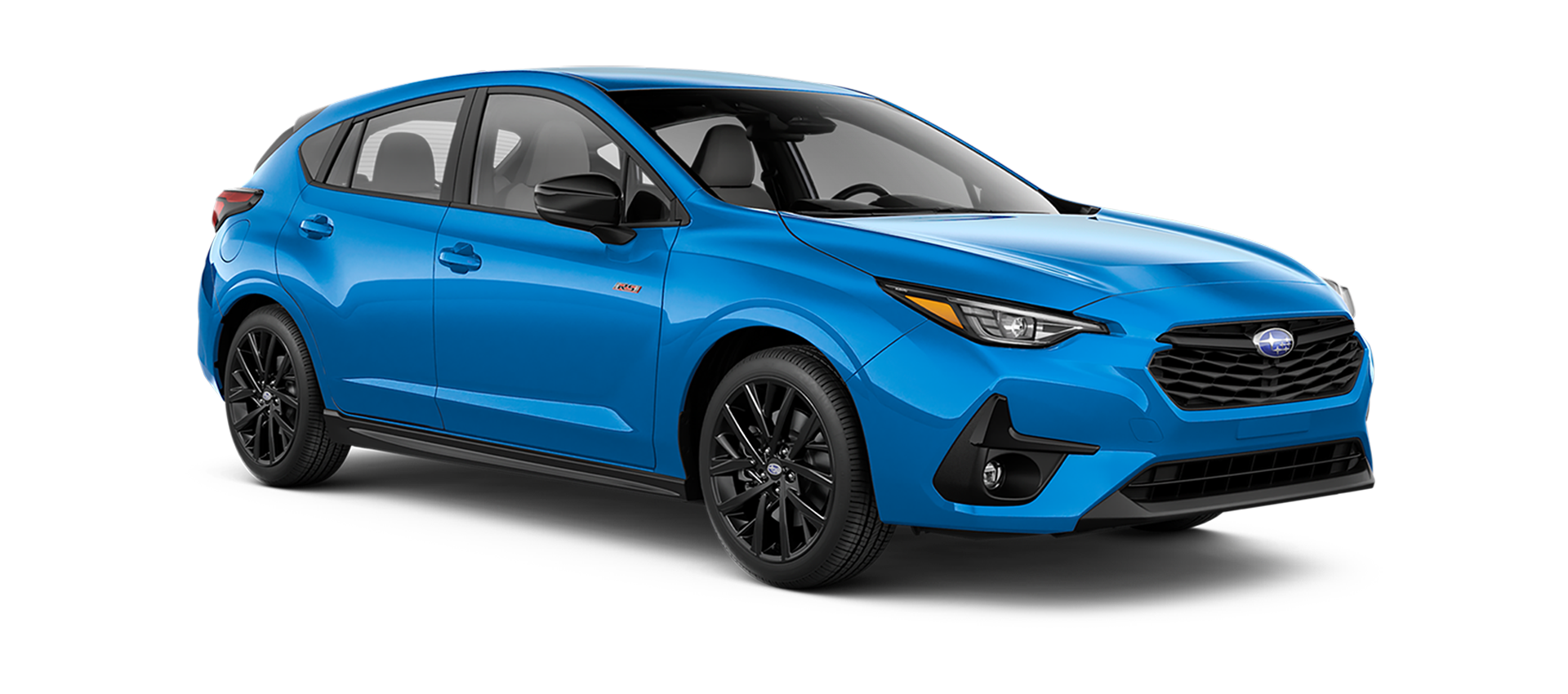 2025 Subaru Impreza RS Shown in Oasis Blue