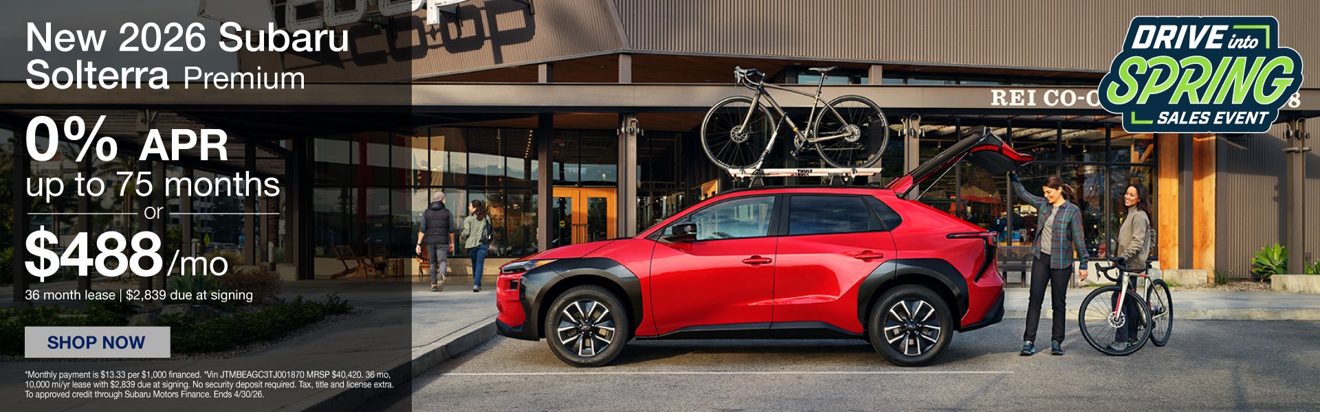 New 2026 Subaru Solterra