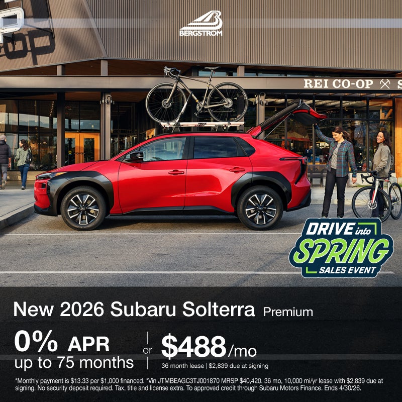 New 2026 Subaru Solterra