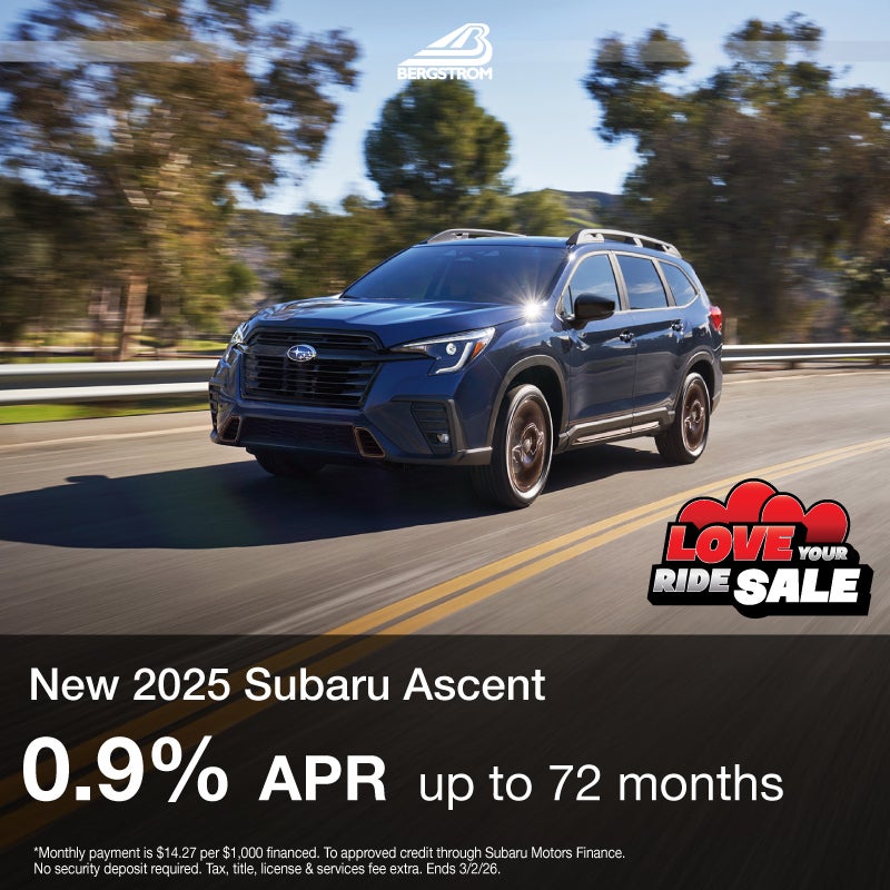 New 2025 Subaru Ascent