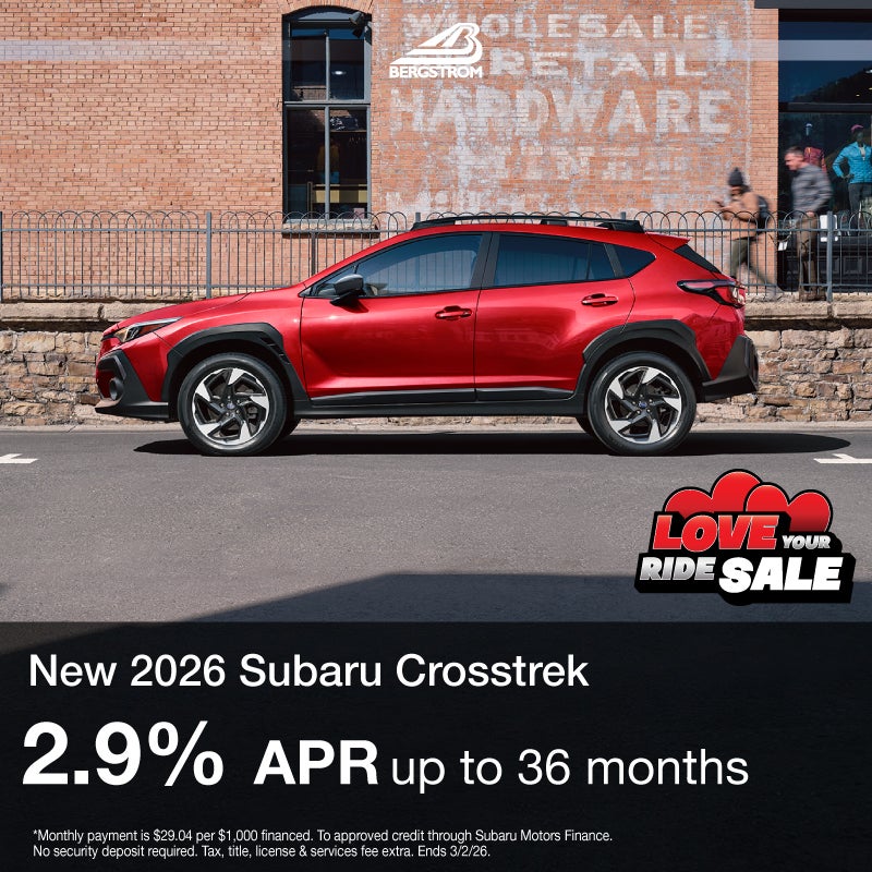 New 2026 Subaru Crosstrek
