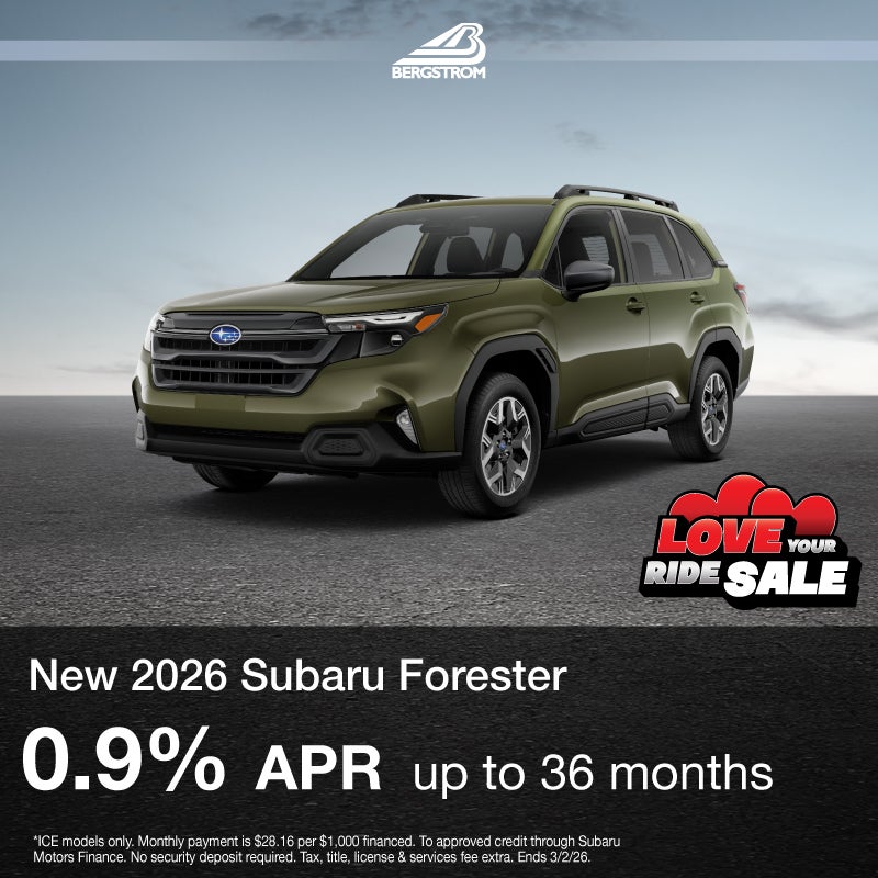 New 2026 Subaru Forester