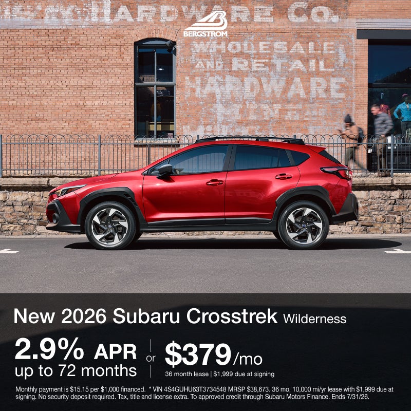 New 2026 Subaru Crosstrek