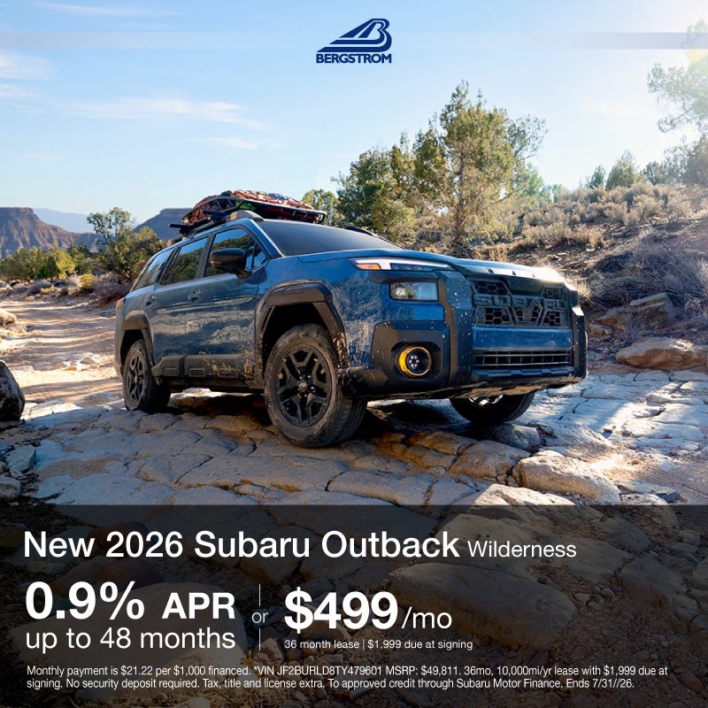 New 2026 Subaru Outback