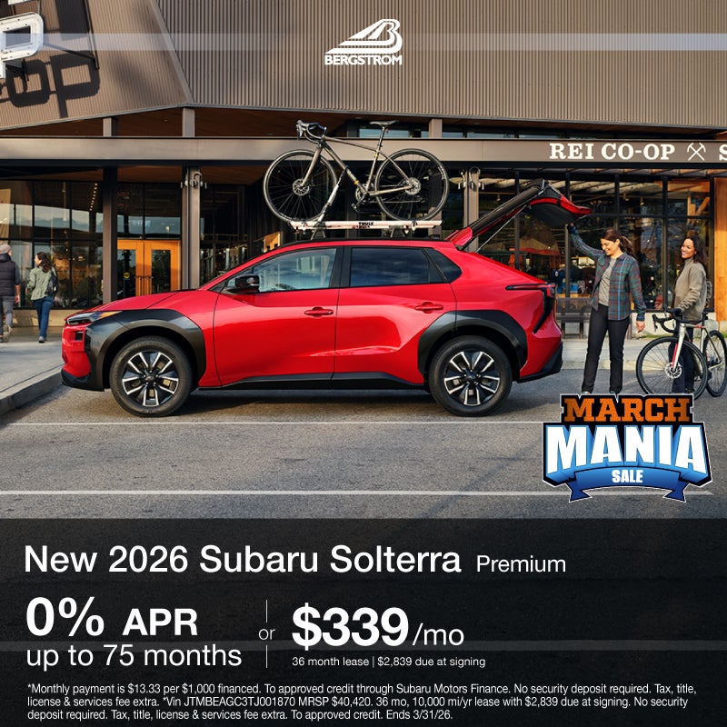 New 2026 Subaru Solterra Premium